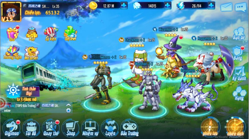 Thú Vương Đại Chiến - Game về Digimon đúng chất Nhật Bản sắp đổ bộ vào Việt Nam 1