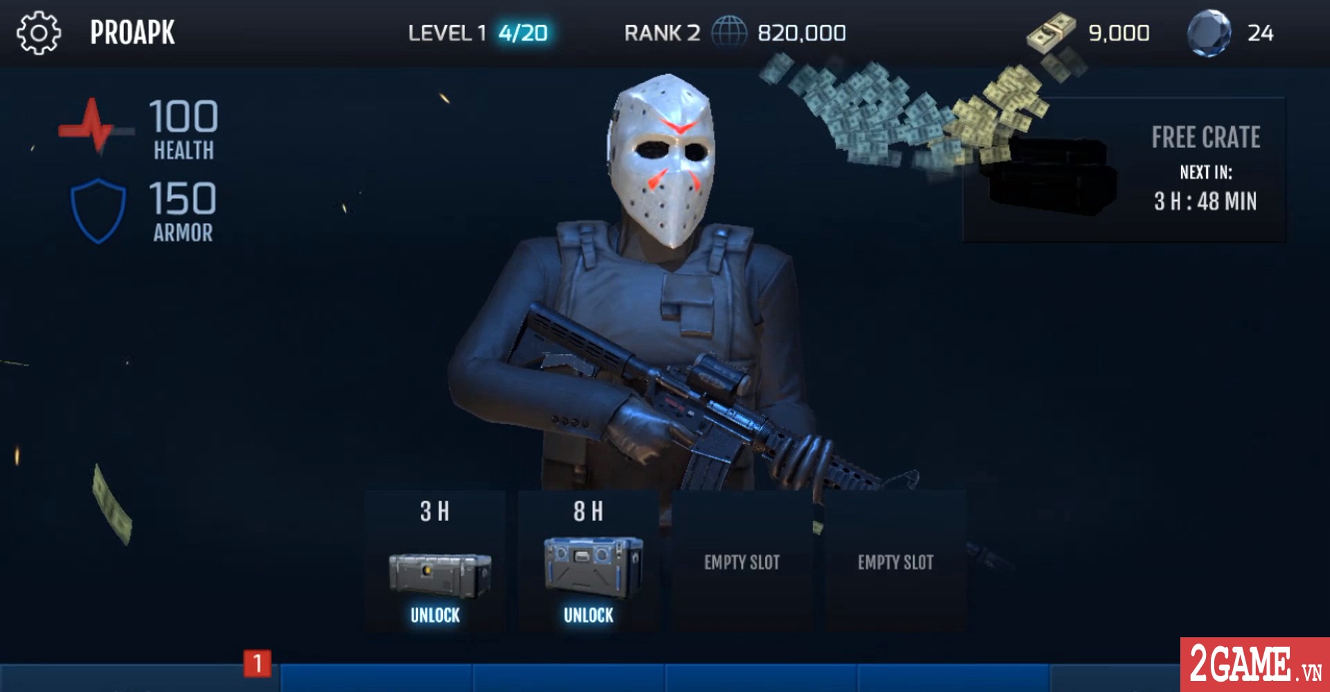 Armed Heist – Game mobile cho phép người chơi bắn súng cướp nhà băng đầy táo bạo 3