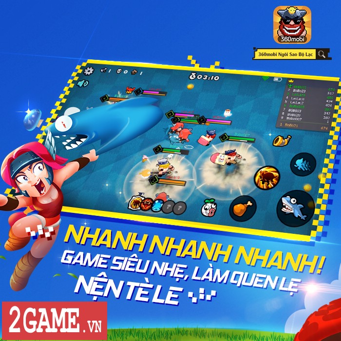 Photo of Game đối kháng sinh tử 360mobi Ngôi Sao Bộ Lạc cập bến Việt Nam
