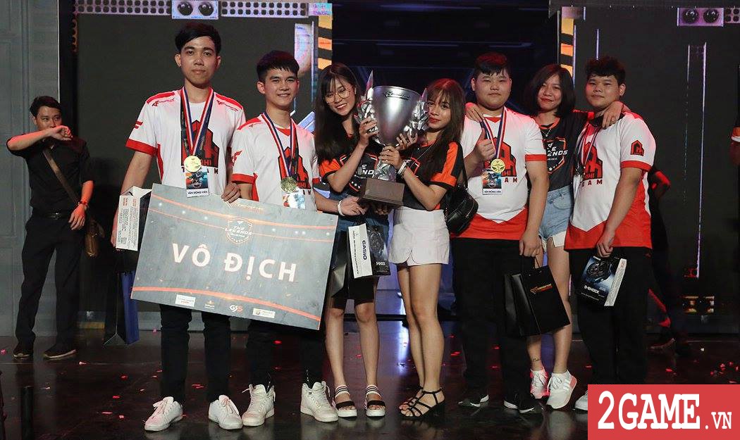 Ahihi Team trở thành nhà vô địch Crossfire Legends năm 2017 1