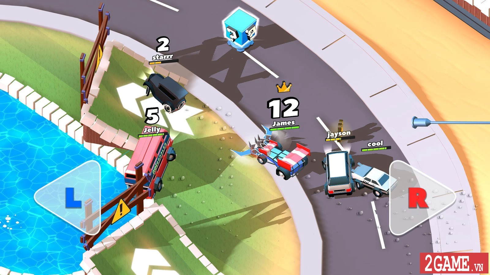 Crash of Cars – Game đua xe bắn súng đẳng cấp với hơn 70 loại xe khác nhau 0