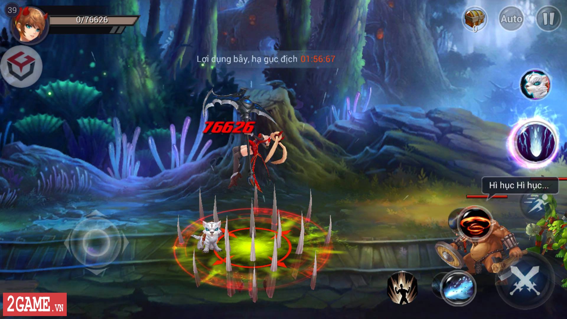 Thợ Săn X – Game mobile nhập vai hành động cho phép người chơi thỏa sức thay đổi skill combo 7