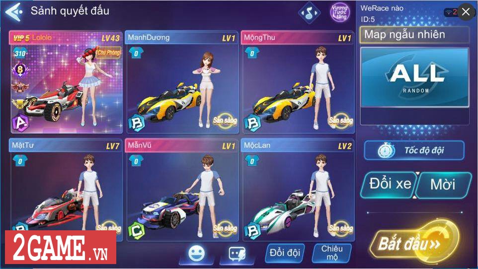 Cùng Đua Mobile - Phiên bản tiếng Việt của game đua xe trực tuyến na ná Zing Speed 1
