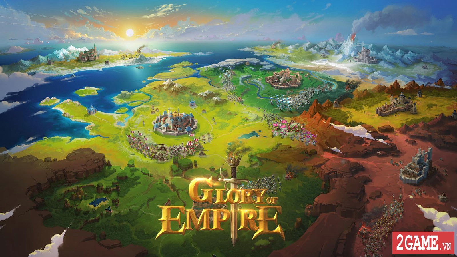 Glory Of Empire – Game mobile chiến thuật thời gian thực siêu hay đến từ ông lớn NetEase 0