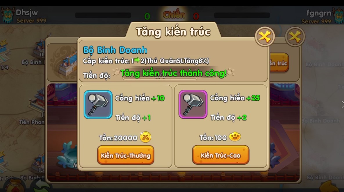 Hoàn cảnh Quân Đoàn Quyết Chiến, tính năng quyết chiến khốc liệt nhất trong game Huấn Long VNG 3