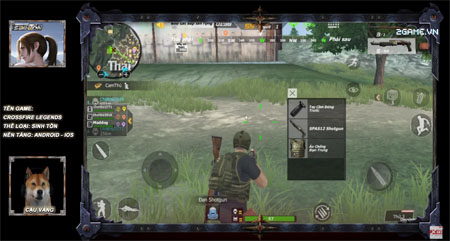 Cậu Vàng lăn lộn chơi Crossfire Legends Sinh Tồn: Game “nhảy dù bắn súng” quá thú vị Cậu Vàng lăn lộn chơi Crossfire Legends Sinh Tồn: Game “nhảy dù bắn súng” quá thú vị