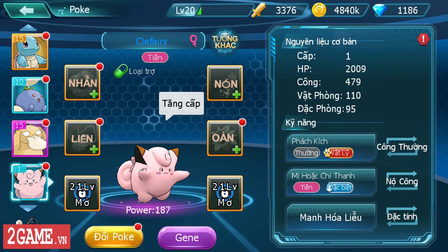 Mộng Poke: Mộng Tinh Linh – Game huấn luyện Pokemon cập bến Việt Nam 3