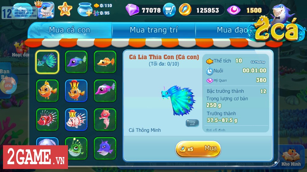 2Cá - Game mobile bắn cá 3D từ ông lớn Tencent sẽ đến Việt Nam trong năm 2018 18