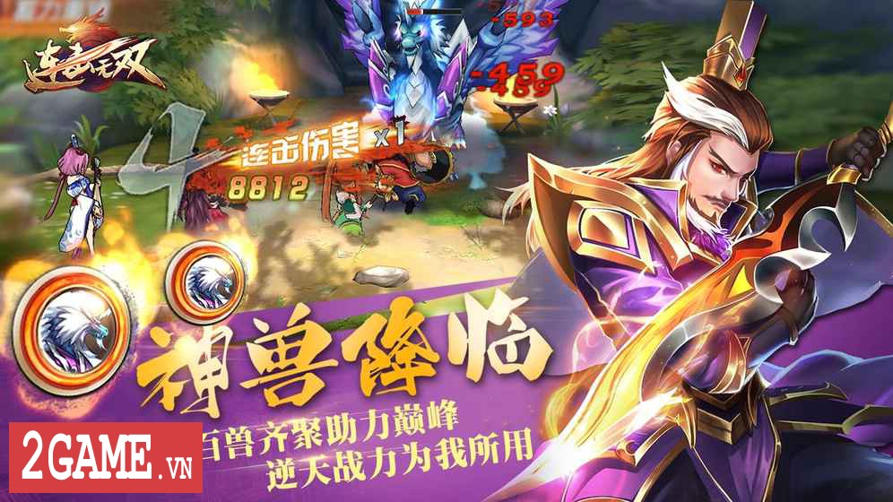 Tam Quốc Liên Kích - Game 6 tướng cùng xuất chiến, đồ họa kiểu Nhật cập bến Việt Nam 2