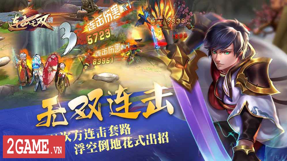 Tam Quốc Liên Kích - Game 6 tướng cùng xuất chiến, đồ họa kiểu Nhật cập bến Việt Nam 4