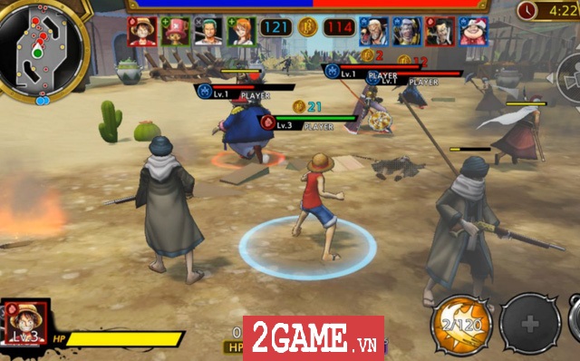 One Piece Bounty Rush - Phiên bản game nhập vai hành động đặc biệt của Vua Hải Tặc lộ diện 2