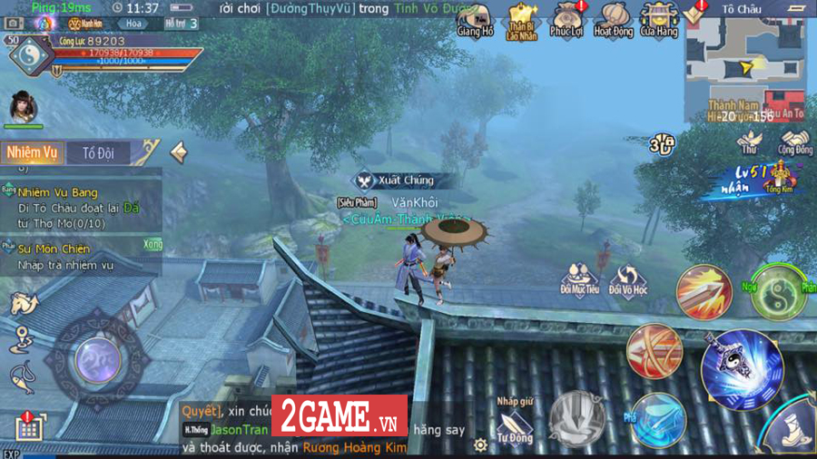 Cửu Âm 3D VNG cho phép người chơi chiêu mộ trợ thủ tác chiến đầy điêu luyện 7