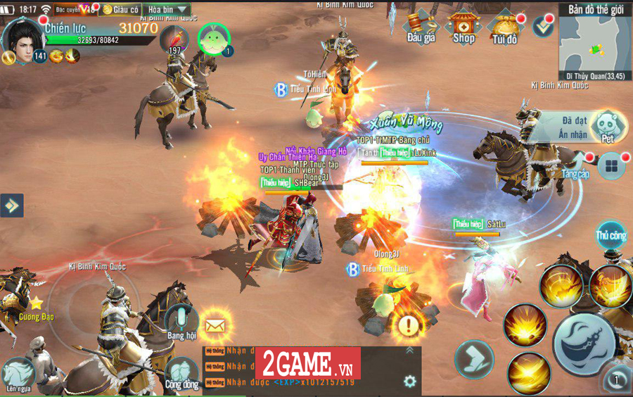 Game nháº­p vai Nháº¥t Kiáº¿m Giang Há» Mobile áº¥n Äá»nh ngÃ y má» game 3