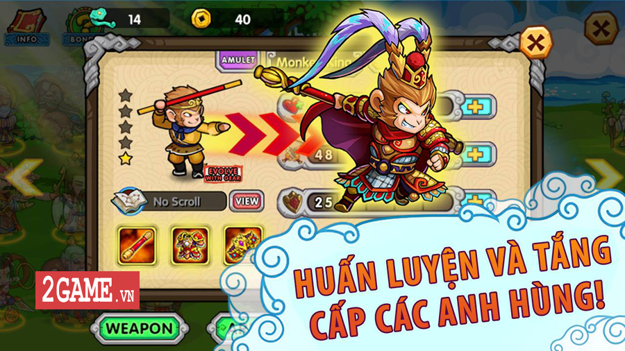 Đại Thánh Vương Mobile - Game đề tài Tây Du Ký với phong cách chơi hoàn toàn mới mẻ về Việt Nam 3