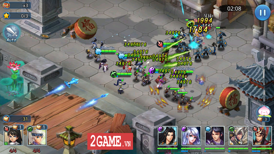 Đế Vương Bá Nghiệp Mobile - Game chiến thuật dàn trận thả quân với lối chơi đầy biến ảo 2