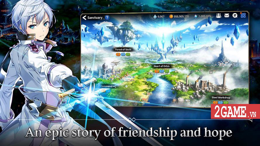 Epic Seven - Game mobile nhập vai đánh theo lượt với màn hình cuộn cảnh hấp dẫn ra mắt toàn cầu 0