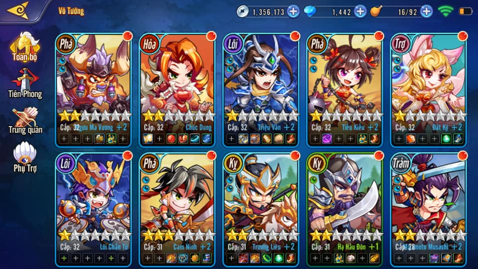 Thỏa sức chiêu mộ chiến tướng, xây dựng trận hình trong game Độ Tam Quốc 2 Thỏa sức chiêu mộ chiến tướng, xây dựng trận hình trong game Độ Tam Quốc 2