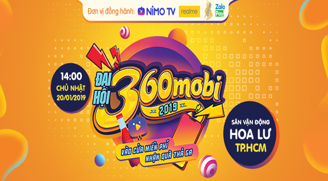 Sơn Tùng M-TP sẽ góp mặt trong Đại hội 360mobi 2019 – sự kiện lớn nhất làng game Việt Sơn Tùng M-TP sẽ góp mặt trong Đại hội 360mobi 2019 – sự kiện lớn nhất làng game Việt
