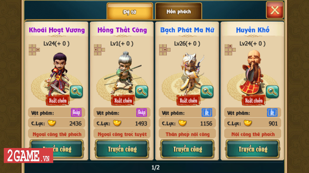Chơi thử Vua Kiếm Hiệp - Tân Chưởng Môn: Phong cách game thẻ tướng đơn giản và vô cùng quen thuộc 13