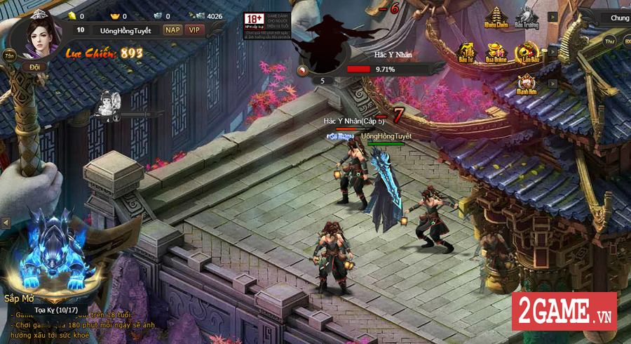Webgame Kiếm Định Thiên Hạ - Game nhập vai kiếm hiệp cho cầm kiếm Độc Cô dụng võ Kim Dung 2
