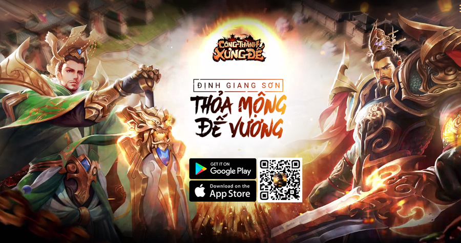 Công Thành Xưng Đế Mobile - Thêm một game chiến thuật điều binh khiển tướng nữa cập bến Việt Nam 1