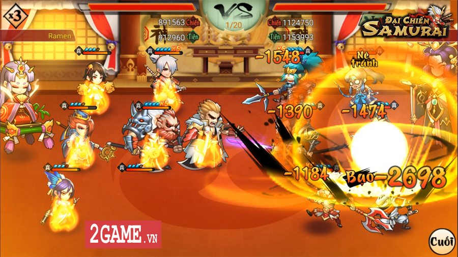 Đại Chiến Samurai VNG ra mắt trang chủ, game thủ mau tranh thủ vào giựt code 0