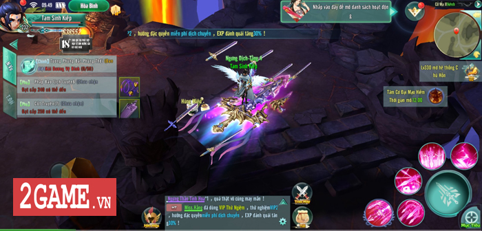 Những gia vị tiên hiệp đặc sệt của game Tam Sinh Kiếp Mobile 2 Những gia vị tiên hiệp đặc sệt của game Tam Sinh Kiếp Mobile 2