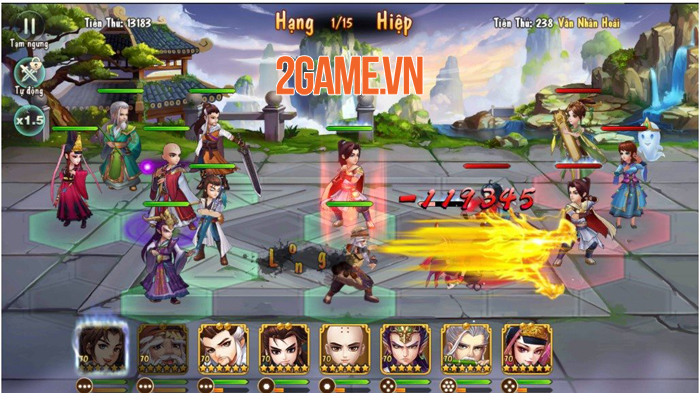 Game Äáº¥u tÆ°á»ng siÃªu cháº¥t Tiáº¿u Ngáº¡o VNG áº¥n Äá»nh ngÃ y thá»­ nghiá»m 1