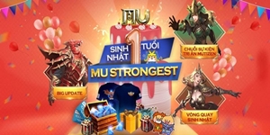 Cộng đồng MU Strongest VNG đón chuỗi sự kiện khủng mừng sinh nhật game 1 tuổi Cộng đồng MU Strongest VNG đón chuỗi sự kiện khủng mừng sinh nhật game 1 tuổi