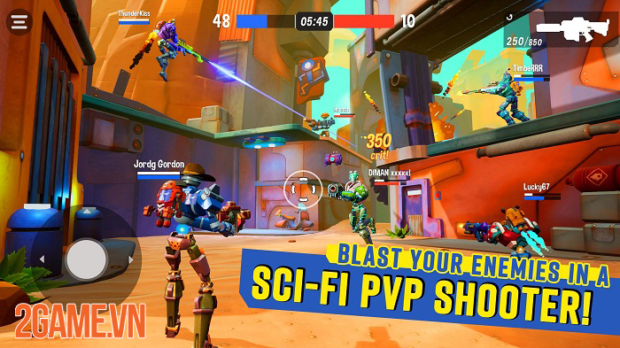 Blast Bots - Game bắn súng có thiết kế độc đáo và gameplay khốc liệt 1 Blast Bots - Game bắn súng có thiết kế độc đáo và gameplay khốc liệt 1