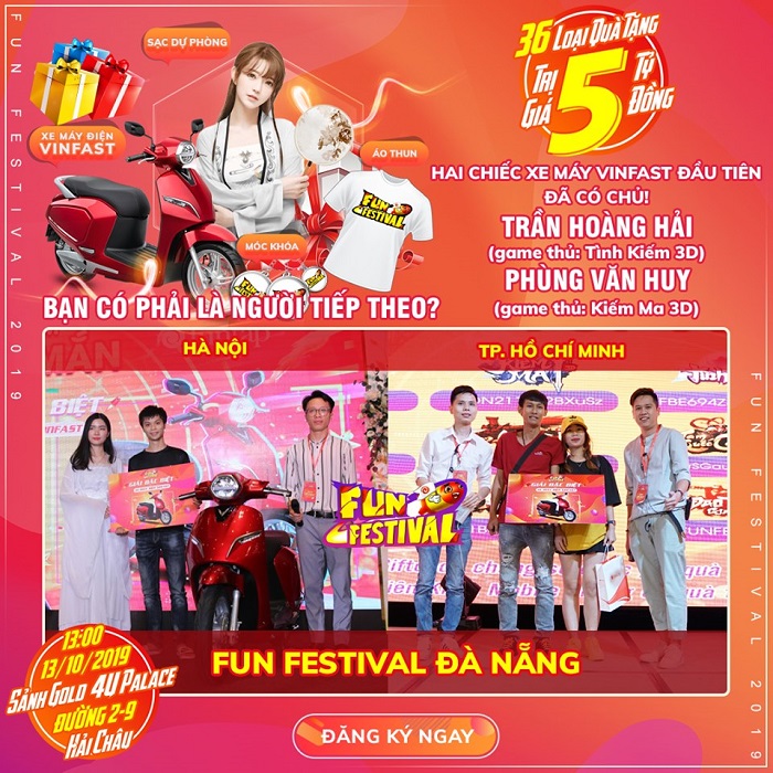 Funtap Festival 2019 – Ngày hội game thủ quy mô nhất toàn quốc sẽ kết thúc tại Đà Nẵng 1 Funtap Festival 2019 – Ngày hội game thủ quy mô nhất toàn quốc sẽ kết thúc tại Đà Nẵng 1