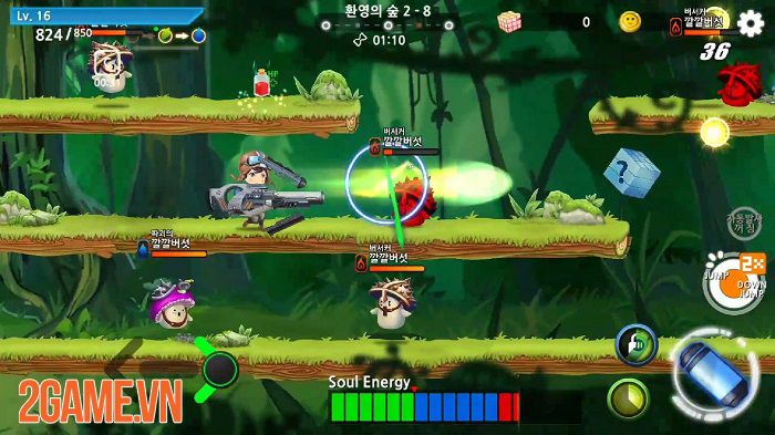 Shut The Soul - Game mobile bắn súng cuộn cảnh đồ hoạ khá giống MapleStory 2 Shut The Soul - Game mobile bắn súng cuộn cảnh đồ hoạ khá giống MapleStory 2