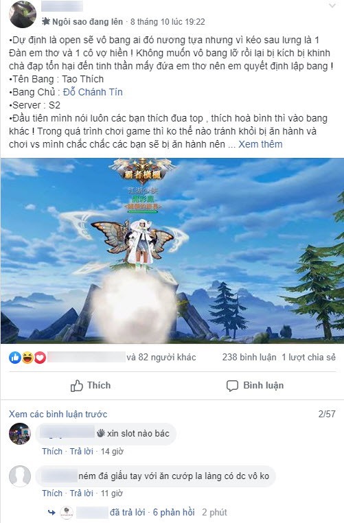 Muốn biết Cửu Kiếm 3D hot cỡ nào cứ ngó qua group game là hiểu! 1 Muốn biết Cửu Kiếm 3D hot cỡ nào cứ ngó qua group game là hiểu! 1