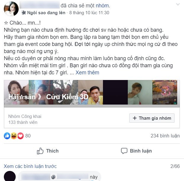 Muốn biết Cửu Kiếm 3D hot cỡ nào cứ ngó qua group game là hiểu! 3 Muốn biết Cửu Kiếm 3D hot cỡ nào cứ ngó qua group game là hiểu! 3