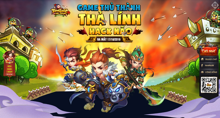 Tam Quốc Thủ Thành H5 - Game thủ thành thả lính xoắn não về Việt Nam 0 Tam Quốc Thủ Thành H5 - Game thủ thành thả lính xoắn não về Việt Nam 0
