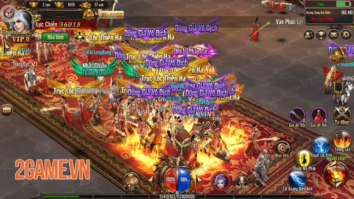 Mộng Chinh Đồ Mobile chật kín người chơi trong ngày Alpha Test 2 Mộng Chinh Đồ Mobile chật kín người chơi trong ngày Alpha Test 2