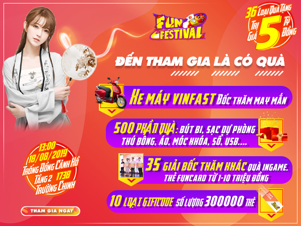 Fun Festival 2019 để lại ấn tượng khó quên trong lòng cộng đồng game thủ Funtap 0 Fun Festival 2019 để lại ấn tượng khó quên trong lòng cộng đồng game thủ Funtap 0