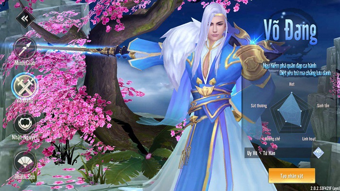 Đào Hoa Kiếm khẳng định là game kiếm hiệp chính tông với tạo hình môn phái cực chất 1 Đào Hoa Kiếm khẳng định là game kiếm hiệp chính tông với tạo hình môn phái cực chất 1