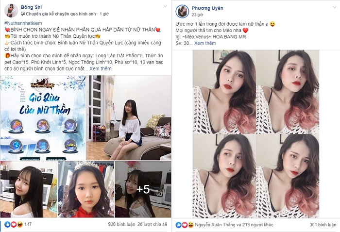 Nhất Kiếm Giang Hồ bùng nổ sự kiện tôn vinh Nữ thần Nhất Kiếm cho phái đẹp 2 Nhất Kiếm Giang Hồ bùng nổ sự kiện tôn vinh Nữ thần Nhất Kiếm cho phái đẹp 2