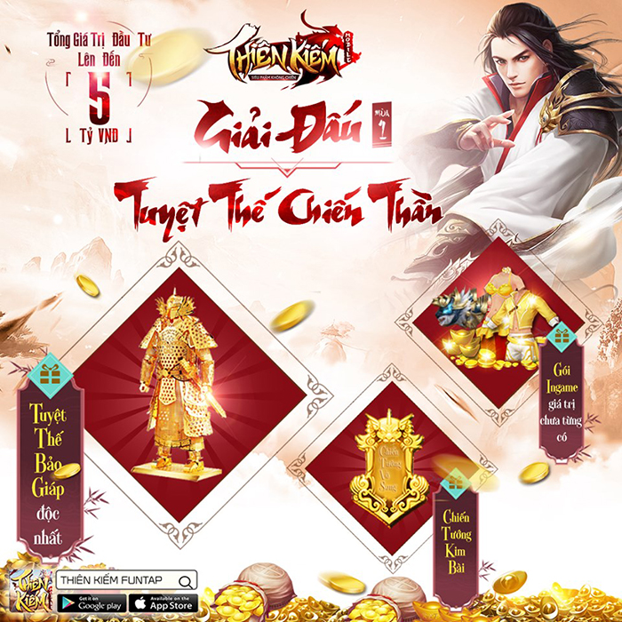 Thiên Kiếm Mobile lộ diện những nhà vô địch giải đấu Tuyệt Thế Chiến Thần mùa 1 0 Thiên Kiếm Mobile lộ diện những nhà vô địch giải đấu Tuyệt Thế Chiến Thần mùa 1 0