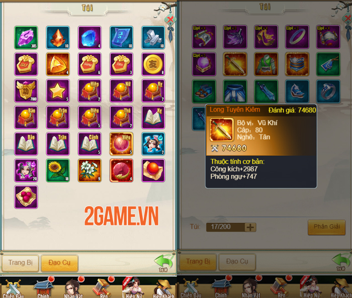 Thiên Hạ Ngũ Tuyệt H5 trông đơn giản nhưng gameplay lại rất sâu 7 Thiên Hạ Ngũ Tuyệt H5 trông đơn giản nhưng gameplay lại rất sâu 7