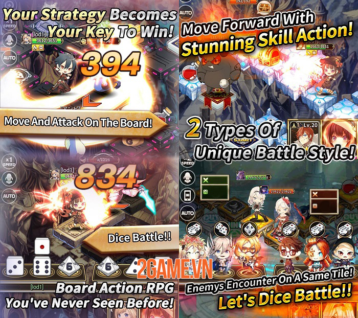 Lord of Dice - Game chiến thuật nhập vai với phong cách chiến đấu mới 1 Lord of Dice - Game chiến thuật nhập vai với phong cách chiến đấu mới 1