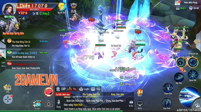 Đào Hoa Kiếm Mobile khiến game thủ chẳng muốn rời tay vì cày cuốc quá phê! 3 Đào Hoa Kiếm Mobile khiến game thủ chẳng muốn rời tay vì cày cuốc quá phê! 3