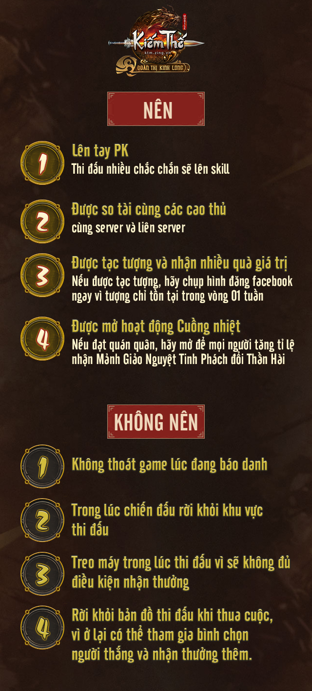 Kiếm Thế Mobile: Những điểm bạn cần lưu ý khi tham gia thi đấu môn phái 0 Kiếm Thế Mobile: Những điểm bạn cần lưu ý khi tham gia thi đấu môn phái 0