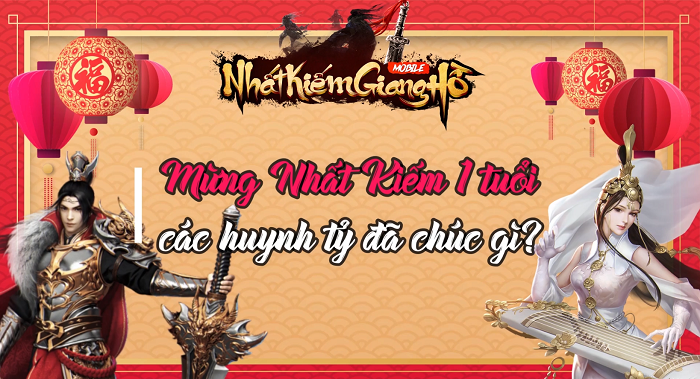 “Đi đu đưa” nhận quà ngập lối ở sự kiện sinh nhật 1 tuổi Nhất Kiếm Giang Hồ 3 “Đi đu đưa” nhận quà ngập lối ở sự kiện sinh nhật 1 tuổi Nhất Kiếm Giang Hồ 3