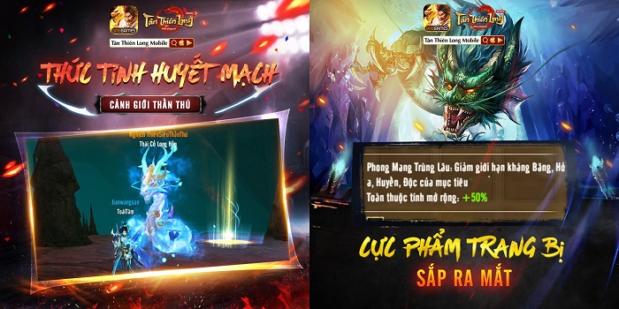 Tân Thiên Long Mobile chiêu đãi game thủ Tân Thiên Long Mobile chiêu đãi game thủ