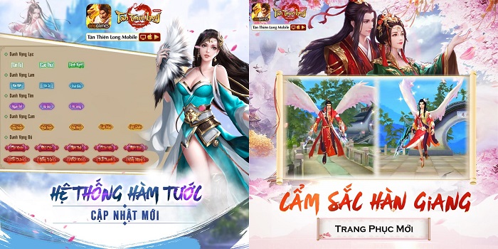 Tân Thiên Long Mobile chiêu đãi game thủ Tân Thiên Long Mobile chiêu đãi game thủ