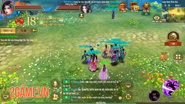 Game thủ Tân Thiên Long Mobile VNG đổ dồn sự chú ý cho máy chủ đặc biệt S45 1 Game thủ Tân Thiên Long Mobile VNG đổ dồn sự chú ý cho máy chủ đặc biệt S45 1