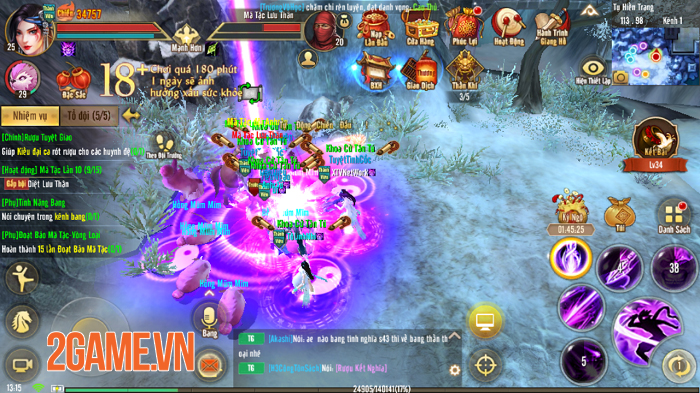 Đường Môn thỏa mãn niềm đam mê PK solo của game thủ Tân Thiên Long Mobile 5 Đường Môn thỏa mãn niềm đam mê PK solo của game thủ Tân Thiên Long Mobile 5