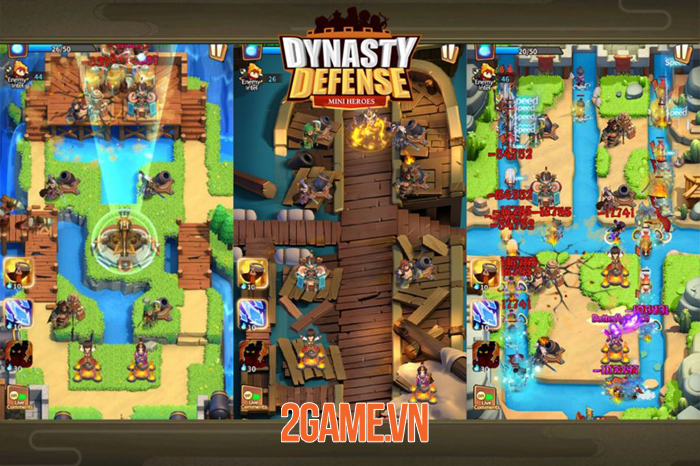 Dynasty Defense: Mini Heroes sở hữu lối chơi thủ tháp sáng tạo 1 Dynasty Defense: Mini Heroes sở hữu lối chơi thủ tháp sáng tạo 1
